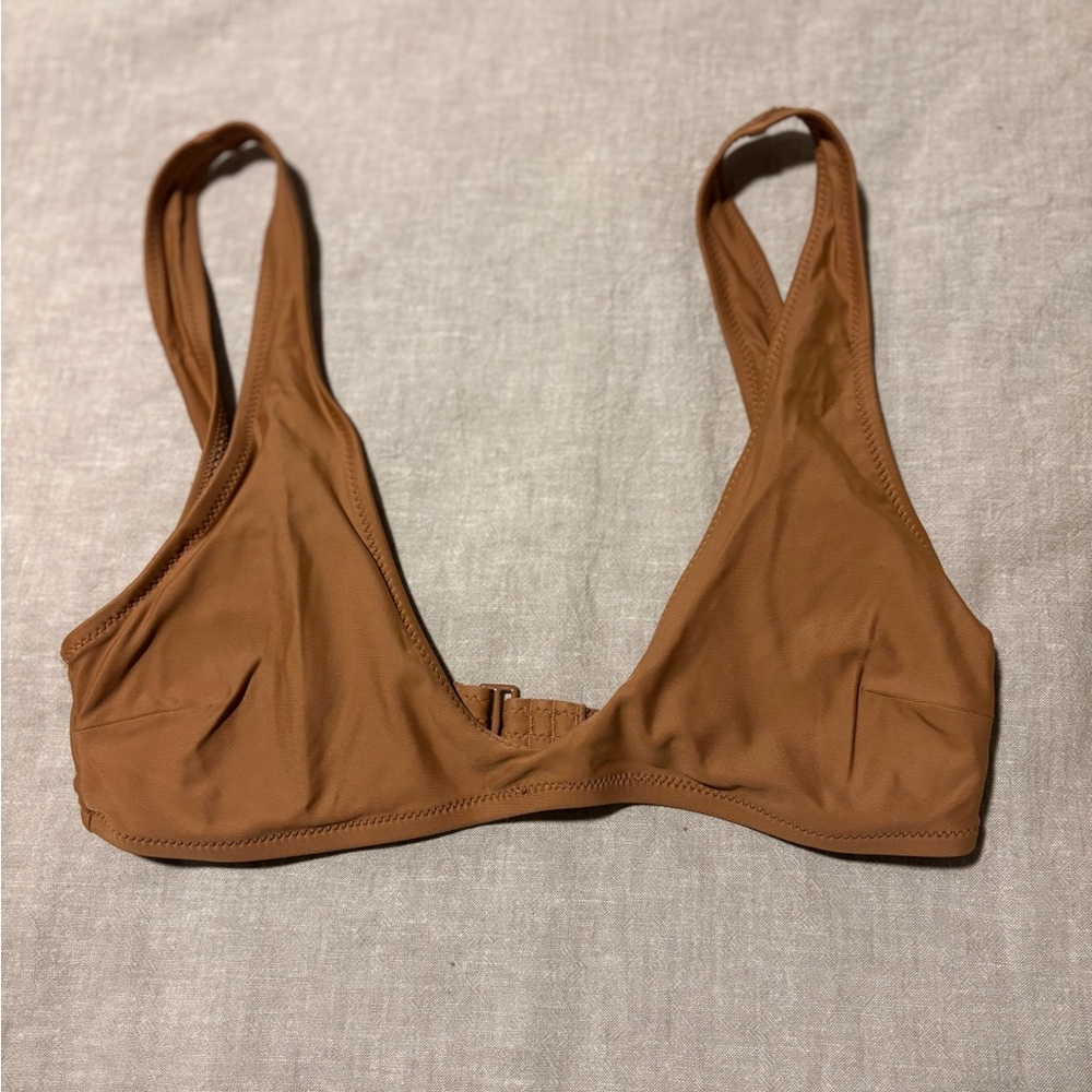 Aerie Tan Bikini Top